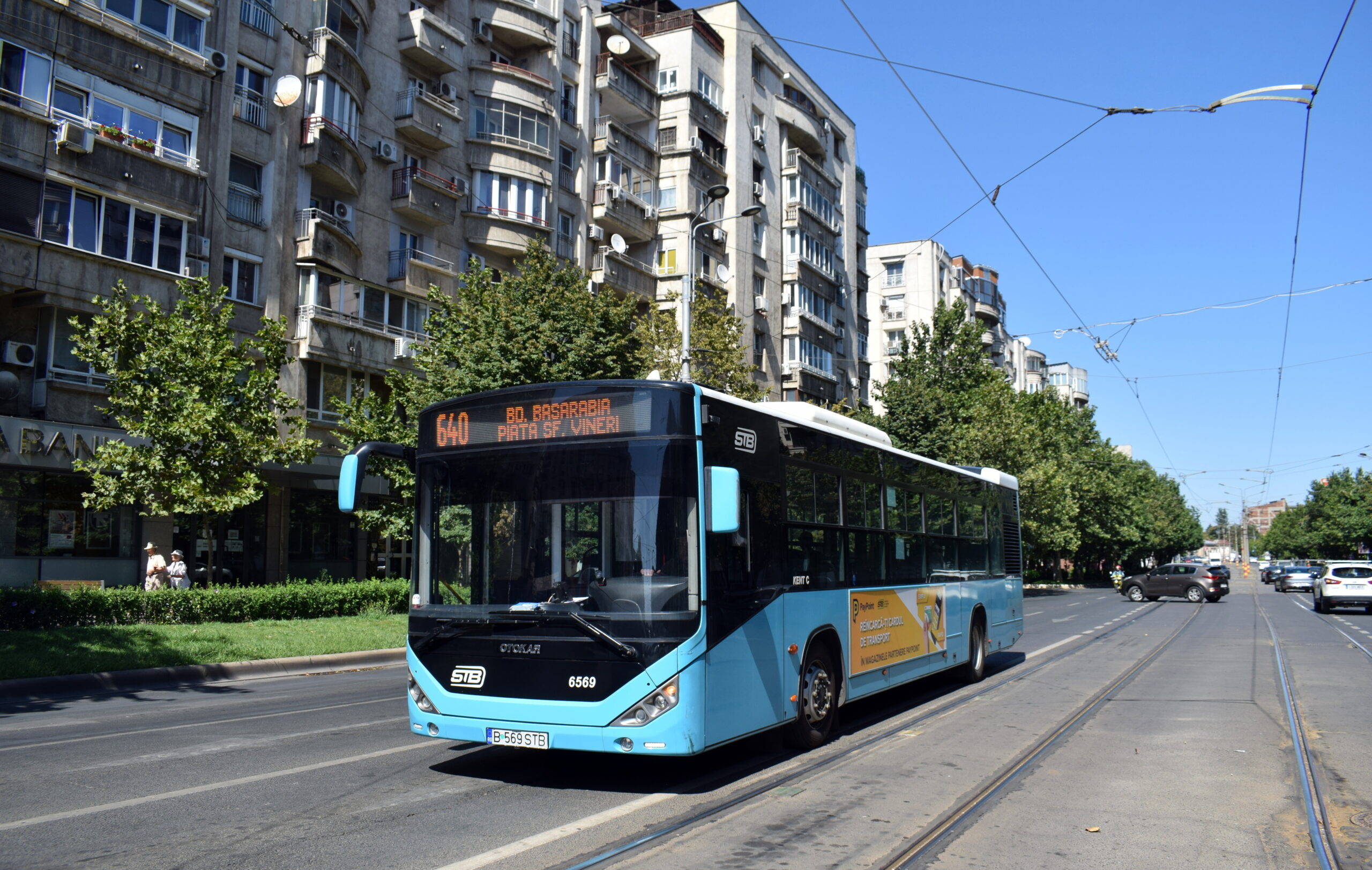 Автобусы маршрутов 640 и N109 в Бухаресте изменят траекторию движения