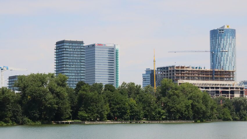 Parcul Ponton Floreasca, locul de unde poți fotografia Bucureștiul de mâine