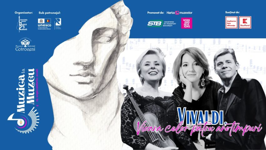 Concertul Vivaldi, vioara celor patru anotimpuri, la Muzeul Național Cotroceni