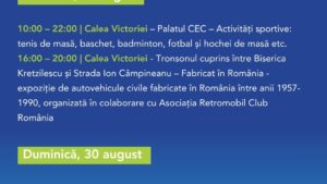 Calea Victoriei, între sport, promenadă şi istoria automobilului românesc, la “Străzi Deschise”