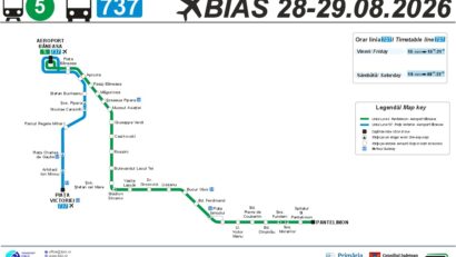 Linii de transport adaptate pentru un acces facil la BIAS 2026!