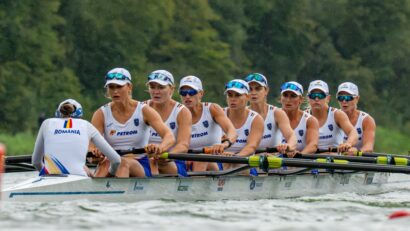 Aur și record mondial la 8+1 feminin, la Mondialele de Canotaj de la Amsterdam
