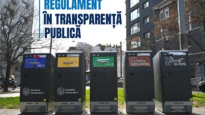 Sectorul 1: Regulamentul taxei de salubrizare, pus în transparenţă decizională