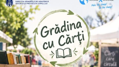 Piațeta Favorit se transformă în „Grădina cu Cărți”