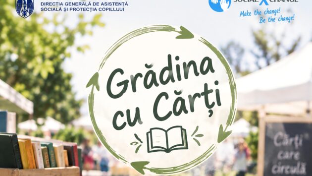 Piațeta Favorit se transformă în „Grădina cu Cărți”