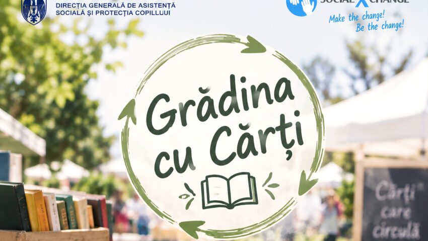 Piațeta Favorit se transformă în „Grădina cu Cărți”