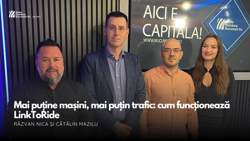 VIDEO| Mai puține mașini, mai puțin trafic: cum funcționează LinkToRide