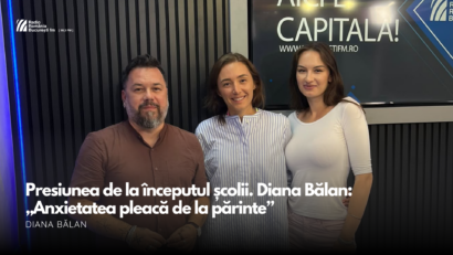 Presiunea de la începutul școlii. Diana Bălan: „Anxietatea pleacă de la părinte”