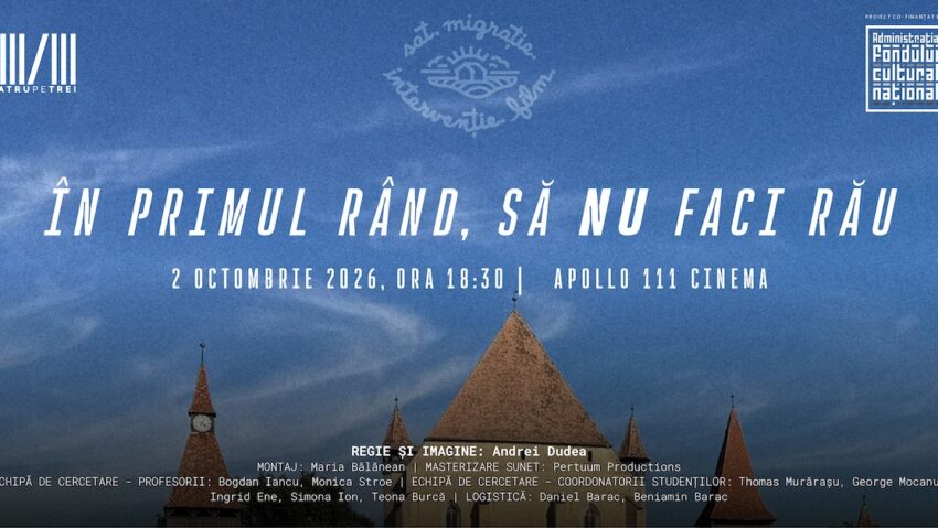 AUDIO | Migrația de la orașe la sate, subiectul unui nou film documentar