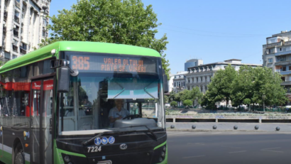 Liniile 385 și N101 vor circula pe trasee modificate în zona Pieței Unirii