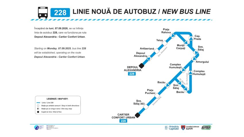 O nouă linie de autobuze, în Capitală!