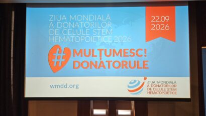 Ziua Mondială a Donatorilor Voluntari de Celule Stem Hematopoietice, marcată la București
