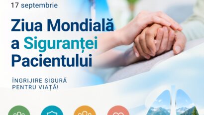 Ziua Mondială a Siguranţei Pacientului: SRP susţine prevenţia şi accesul la evaluarea sănătăţii respiratorii