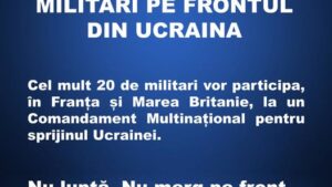 Administraţia Prezidenţială: România nu trimite trupe combatante în Ucraina