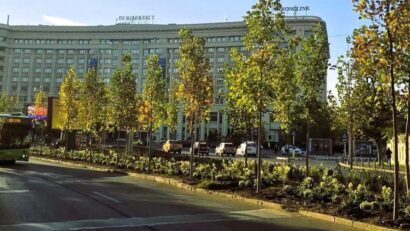 Coridorul verde de pe Calea 13 Septembrie va fi gata pe 26 octombrie!