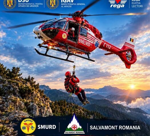 Salvamont: Se reia pregătirea în domeniul salvării aeromedicale