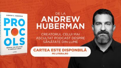 Protocols. Manualul de utilizare a corpului uman, semnat de Andrew Huberman, se lansează astăzi în România, simultan cu premiera mondială