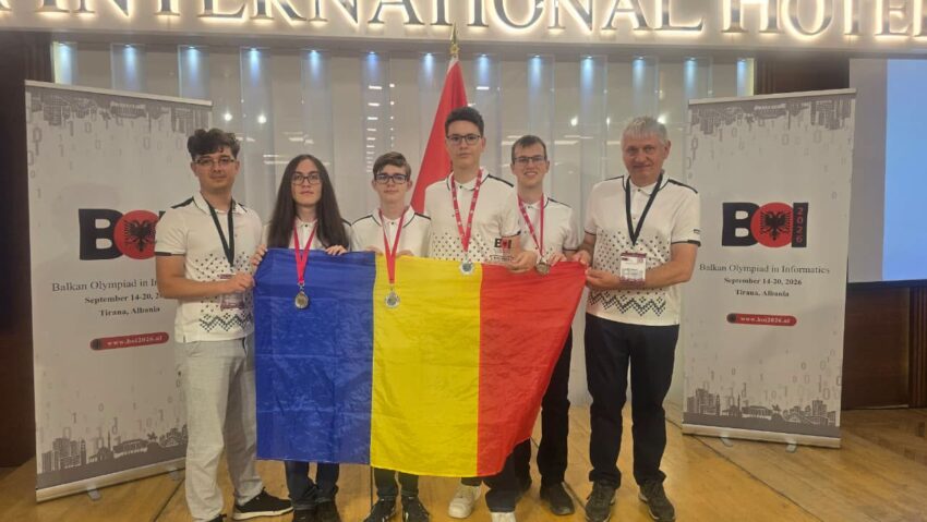 Patru medalii pentru România la Olimpiada Balcanică de Informatică 2026