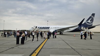Reportaj: TAROM are un nou avion după 20 de ani. „Mircea Lucescu”, prima aeronavă din noua flotă