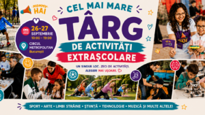 Târgul Mommy HAI îi invită pe copii să încerce activități extrașcolare înainte să aleagă