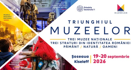 Triunghiul muzeelor, sâmbătă și duminică- ateliere pentru copii, pe Kiseleff!