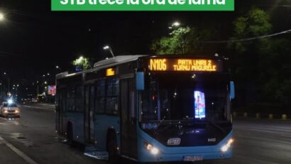 STB: trecerea la ora de iarnă nu modifică programul liniilor de transport în comun