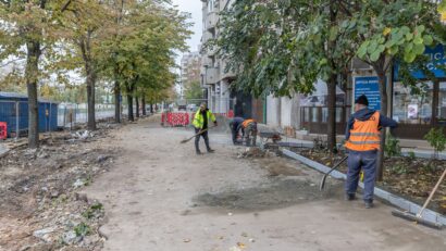 Calea 13 Septembrie în reabilitare