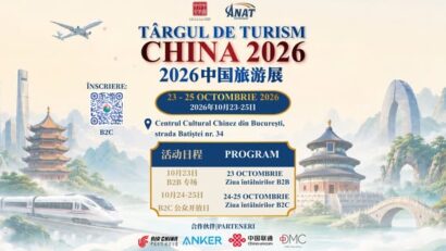 Târgul de Turism China 2026 se deschide vineri la Bucureşti