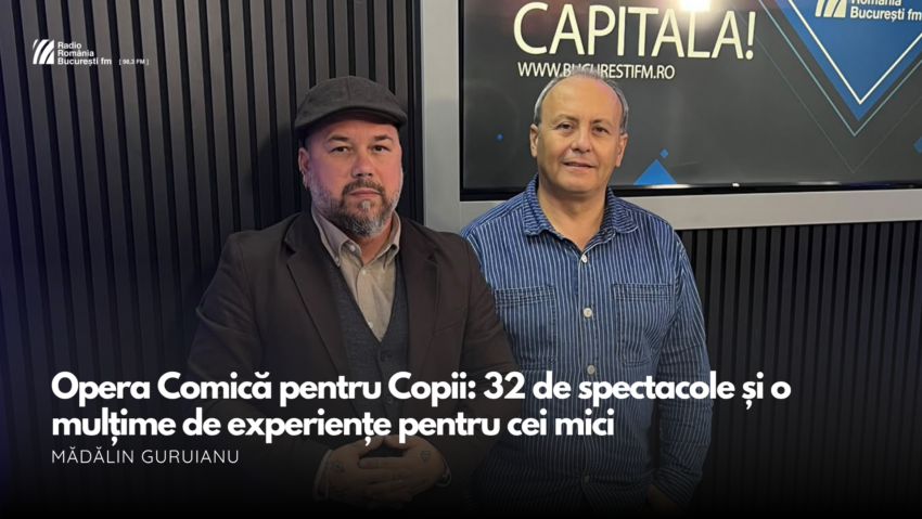 Opera Comică pentru Copii: 32 de spectacole și o mulțime de experiențe pentru cei mici