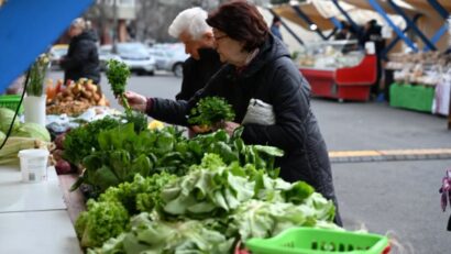 Piaţă volantă, în weekend, pe Calea Floreasca