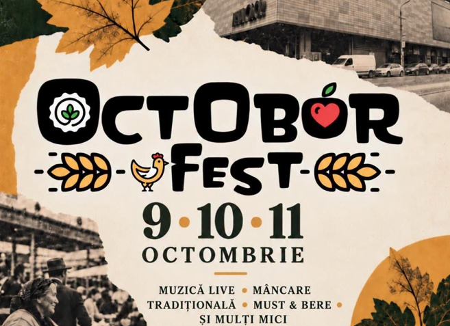 Piața Obor intră în atmosfera de toamnă, între 9 și 11 octombrie, cu un festival dedicat mâncărurilor tradiționale și muzicii live