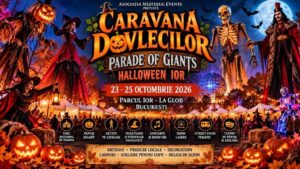 ”Caravana Dovlecilor – Parade of Giants”, în weekend, în Parcul IOR