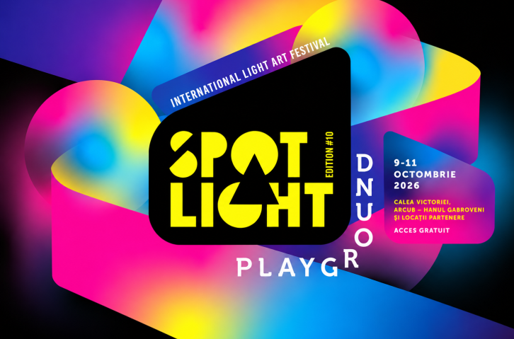 Bucureștiul se aprinde! Ediția aniversară Spotlight Festival transformă Calea Victoriei într-un imens “teren de joacă” digital