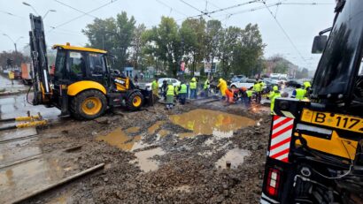 PMB: Lucrări de modernizare a intersecţiei Calea Rahovei-Şoseaua Progresul
