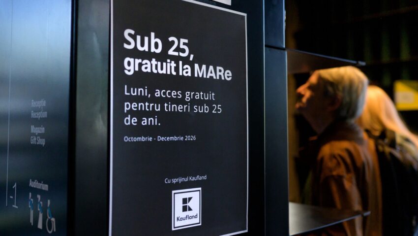 Tinerii cu vârsta sub 25 de ani au acces gratuit la MARe